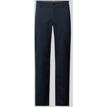 Regular fit stoffen broek met Franse Steekzakken