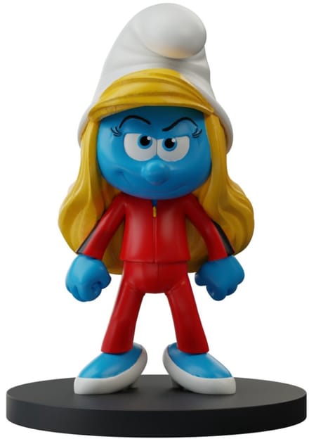 Smurfin Kung Fu - Verzamelbeeldje - In doosje - 11 cm - Kunsthars
