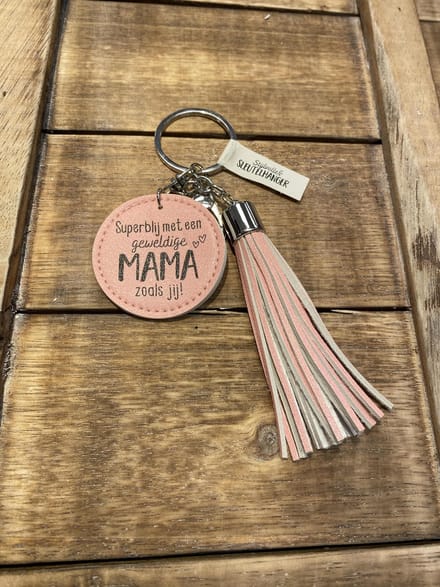 Sleutelhanger /Tashanger +Tassel / Kwast Mama