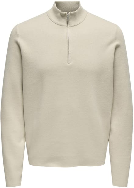 Only & Sons Cooper Trui - Heren Sweater - Silver Lining