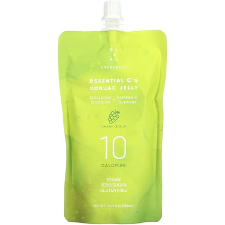 Gelée de Konjac Essential C, Saveur Raisin Vert, 150 ml(5,07 fl oz)