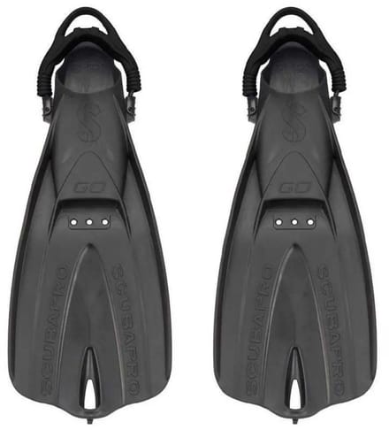 Scubapro Go Travel Duikvinnen Zwart EU 27-30