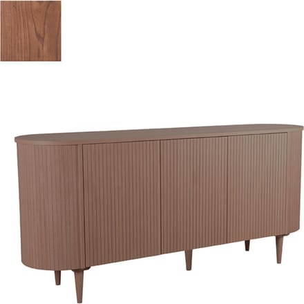 LABEL51 - Dressoir Oliva - Walnoot - 47x180x85cm
