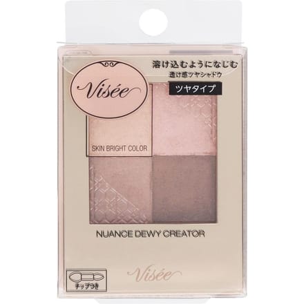 Kose - Visee Nuance Matte Creator Eyeshadow BE-2 Grace Beige