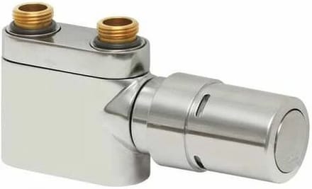 Danfoss designventielset recht 013G4277 geborsteld RVS