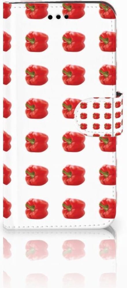 Huawei P10 Lite Book Cover Paprika Red