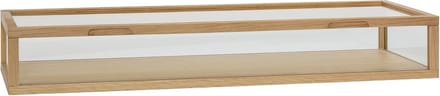HÜBSCH INTERIOR - VIEW eiken tafelmodel vitrinekastje Large - 80x30xh12cm