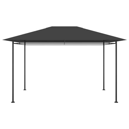 vidaXL - Prieel - 180 - g/m² - 384x281x270 - cm - antracietkleurig