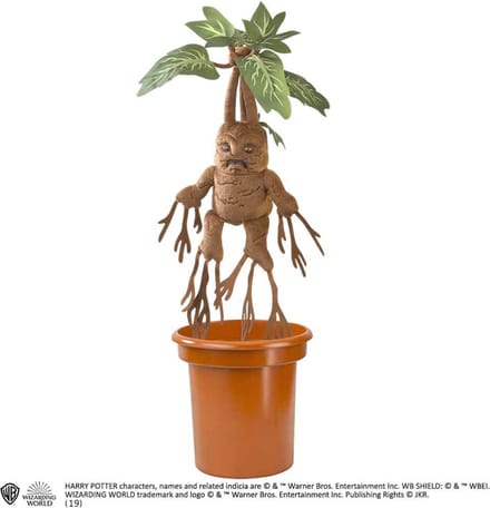 Harry Potter - Mandragora Elektronische Interactieve Pluche - Knuffel