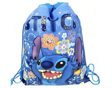 Stitch Gymtas - Zwemtas -Rugzak - Stitch - Blauw