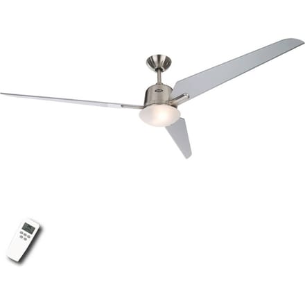 CasaFan Plafondventilator ECO AVIATOS, Ø 162 cm, zilver, DC, stil