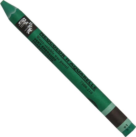 Caran d´Ache Neocolor II Aquarelkrijt |  Emerald Groen (210)