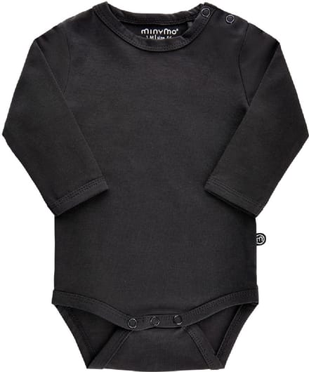Minymo kinderbody met lange mouwen LS-Solid