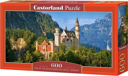 View of the Neuschwanstein Castle Germany - 600 stukjes