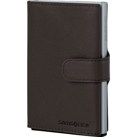 Samsonite Alu Fit Portemonnee Dark Brown