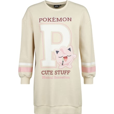 Pokémon - Gaming Sweatshirts - Jigglypuff - Cute Stuff - S - voor Vrouwen - beige