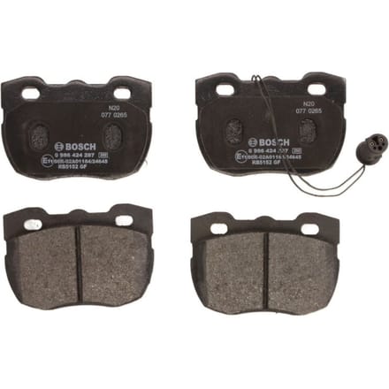 Remblokset BOSCH 0 986 424 287, voor