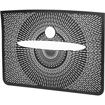 Zwarte Dashboard Speaker Cover Trim van Aluminiumlegering Past voor Mercedes Benz GLK 2013 2015 black