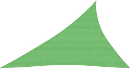 vidaXL - Zonnezeil - 160 - g/m² - 4x5x6,8 - m - HDPE - lichtgroen