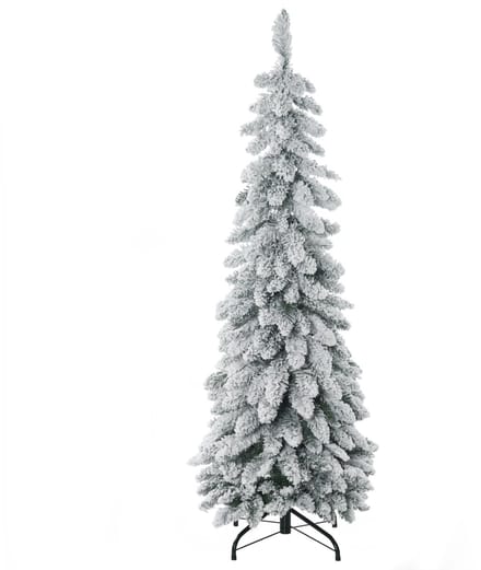 HOMCOM-Kerstboom-50x50x135cm-Kunststof-Groen