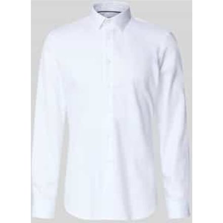 Super slim fit zakelijk hemd met kentkraag