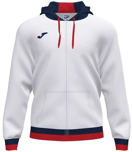 Joma Confort Ii Sweatshirt Met Rits Wit 5-6 Years Jongen