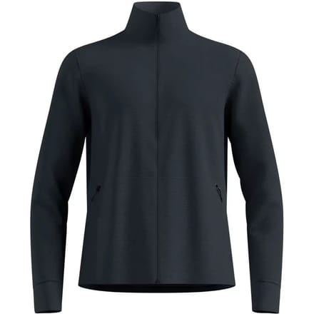 Odlo Grid Fleece Met Volledige Rits Zwart S Man