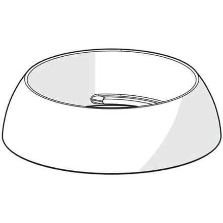 HANSA Afdekkap HANSA 59912504 33 x 3 mm Chroom, 59912504