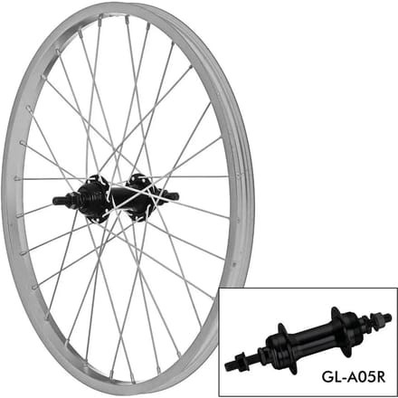 Achterwiel Krayton A05R 3/8x135 V-Brake