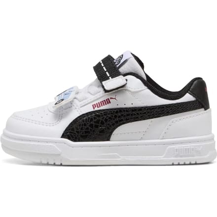 Puma Caven III Racing Crew AC+ INF kinder sneakers wit - Maat 24 - Uitneembare zool