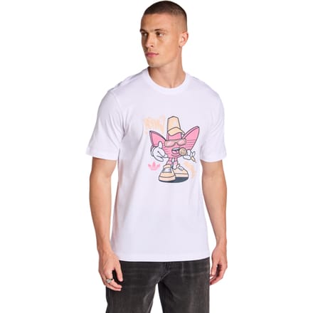 Adidas Graphics T-shirts Heren - Wit - Maat S