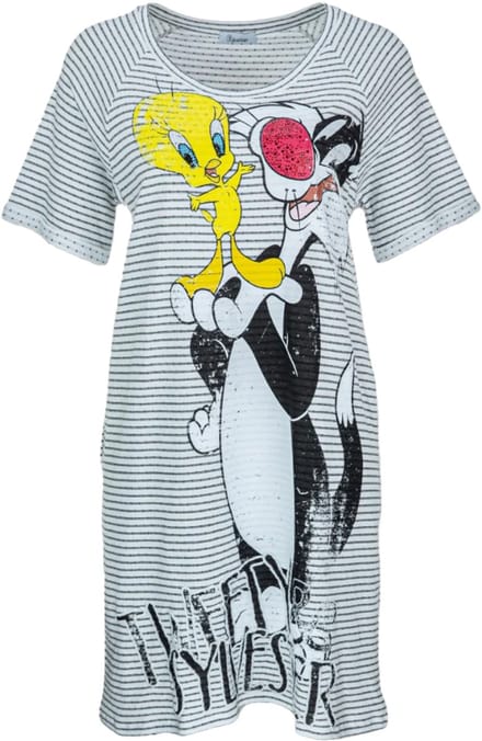 Princess goes Hollywood - Tweety sweat jurk - maat 36