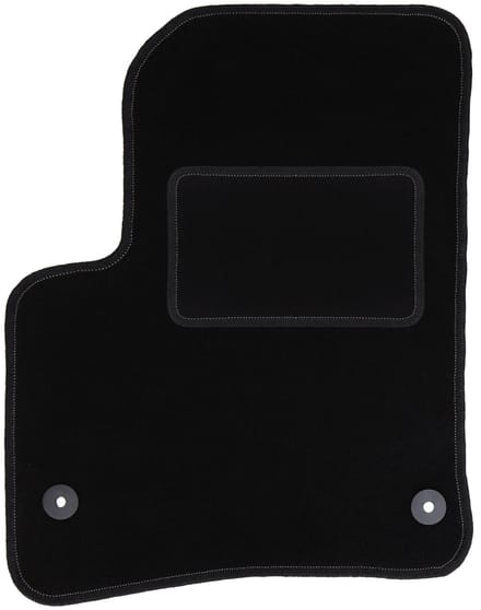 Bestuurdersmat zwart voor: Porsche Cayenne I SUV (2002-2010)