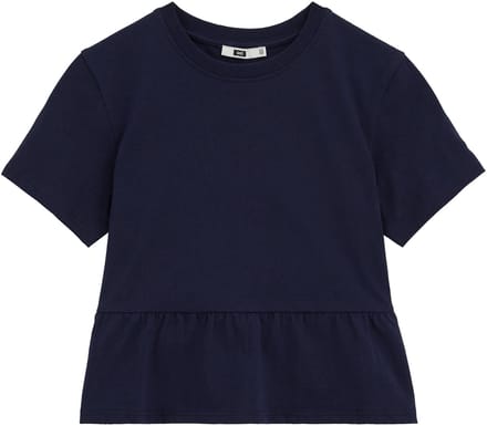 WE Fashion Meisjes peplum T-shirt