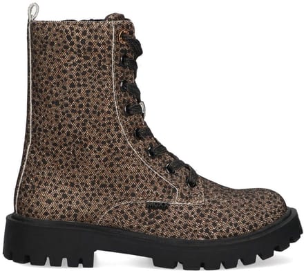 Mexx Mexx Star Leopard Veterboots brons Synthetisch