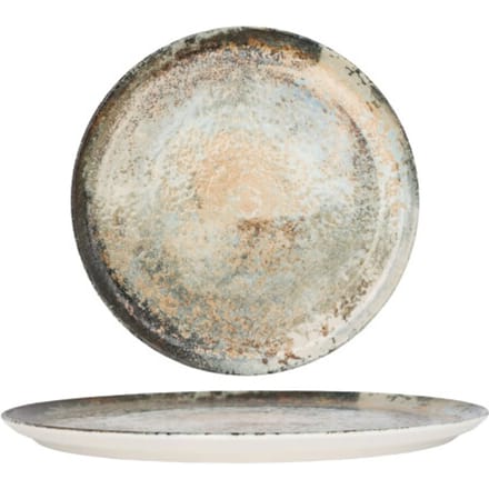 Rinart Pizzabord - Obvara - Porselein - 32 cm - set van 2