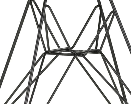 Vitra DAR Eames Plastic Armchair - forest RE - zwart