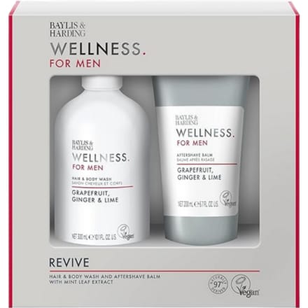 Baylis & Harding Wellness For Men Revived & Ready Cadeauset – 2 stuks