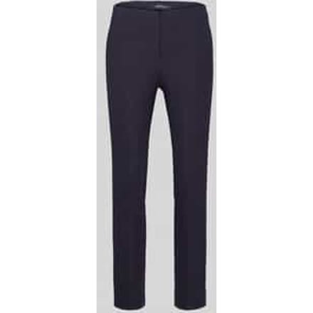 Regular fit smalle broek van viscosemix model 'Ina'