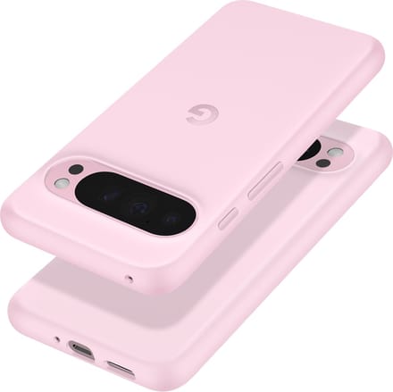 Google, Hoes voor Google Pixel 9 Pro XL Compatibel met Draadloos Opladen, Roze