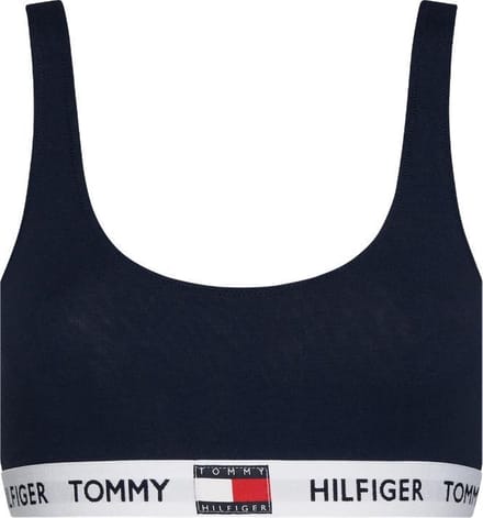 Tommy Hilfiger dames Tommy 85 bralette - katoen ongevoerd - donkerblauw