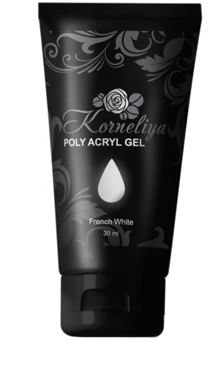 Korneliya Poly Acryl Gel FRENCH WHITE 30 Gram