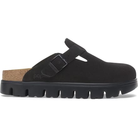 Damesklompen Papillio Boston Chunky Suede Leather