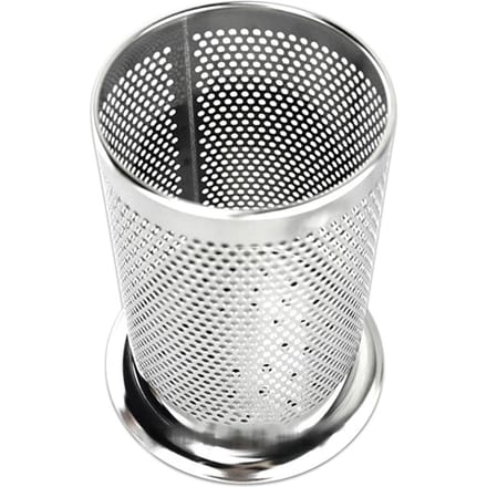 Porte-baguettes en acier inoxydable, support d'ustensiles de cuisine polyvalent pour couteaux, fourchettes, cuillères white