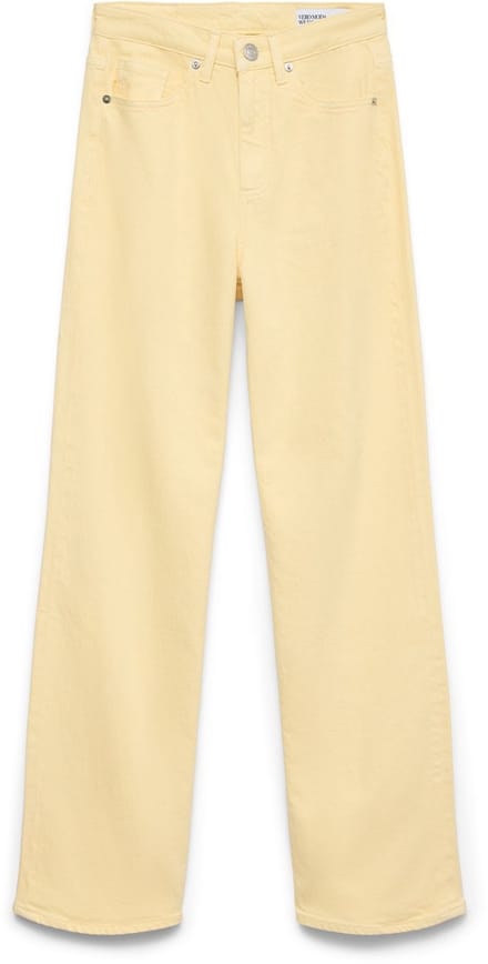 Vero Moda Vmtessa Hr Wide Jeans Mellow Yellow L32 | Geel | Maat: 29