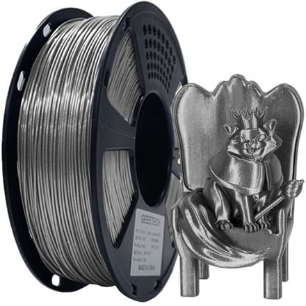 Geeetech - PLA Sparkly Silver (1.75mm - 1kg)