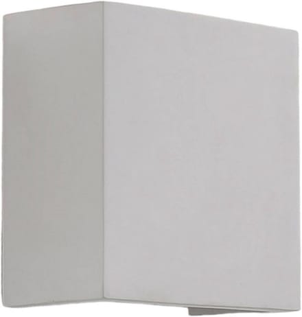 Moderne LED Wandlamp Wit Vierkant van Gips voor Woon- of Eetkamer
