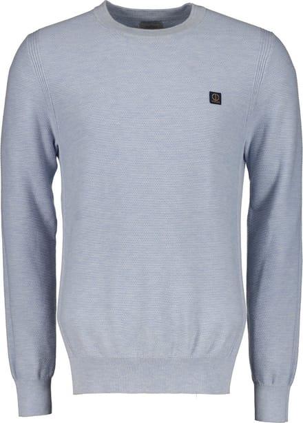 Dstrezzed Pullover Lichtblauw Melange - Maat XL - Heren - Pullovers