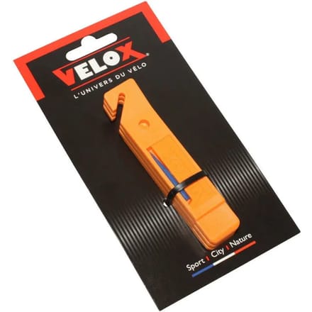 Set van 3 fietsbandenlichters met vuursteentje Velox