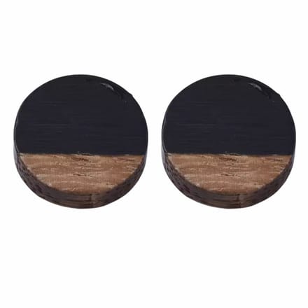Allergievrij-Oorbellen-Hout-Charme Bijoux
